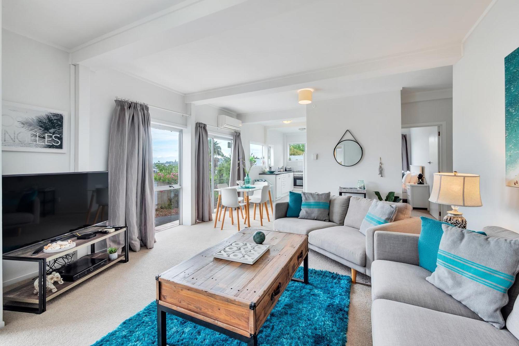 Bright Kingsland Contemporary Apartment Auckland Luaran gambar